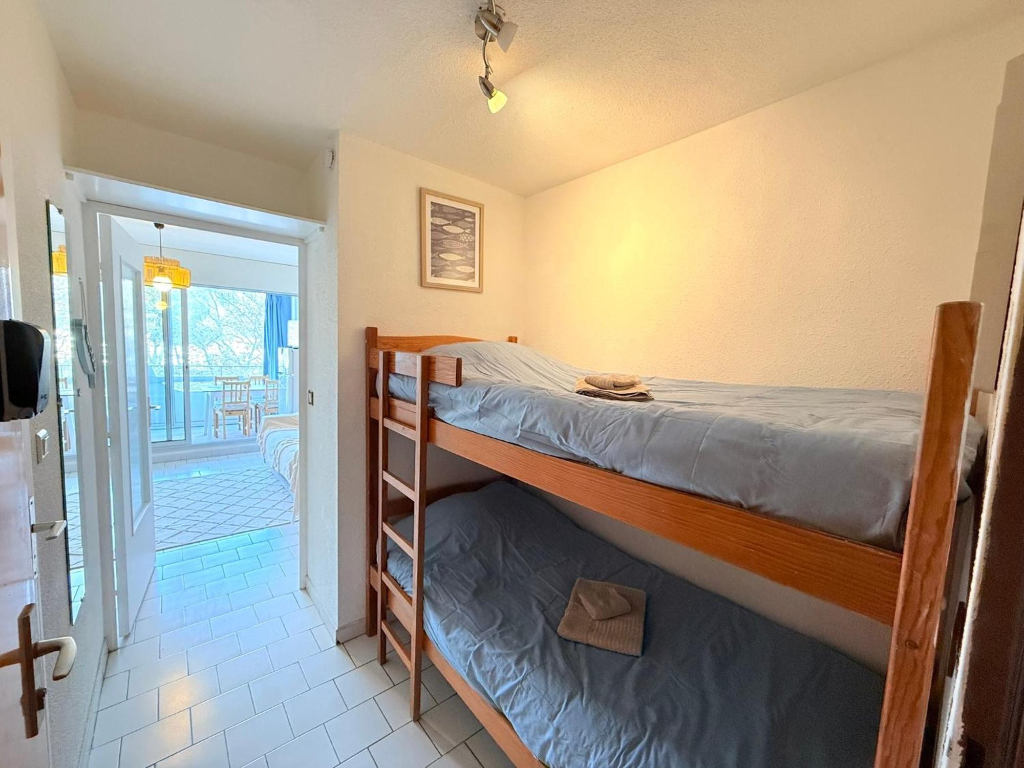 Appart Grande Motte Quartier Couchant - Parking - Balcon- Piscine - Plage 300M ラ・グランド・モット エクステリア 写真